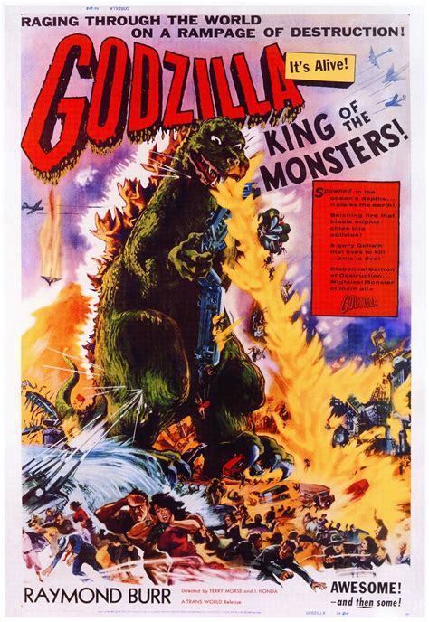 Detrás de las Cámaras: Carteles de películas Kaiju de la época dorada del género