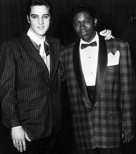 Elvis Presley and B.B. King, 1956 : r/blues