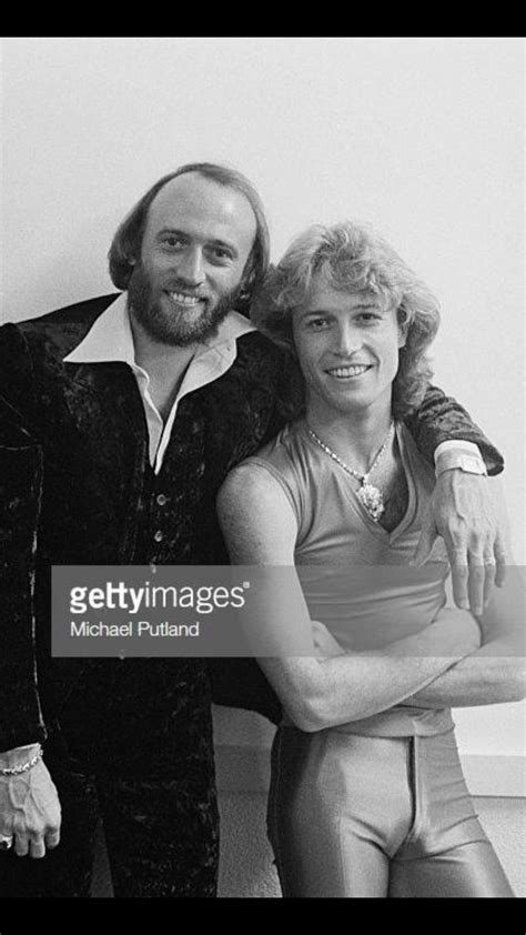 Maurice and Andy | Andy gibb, Barry gibb, Celebrities