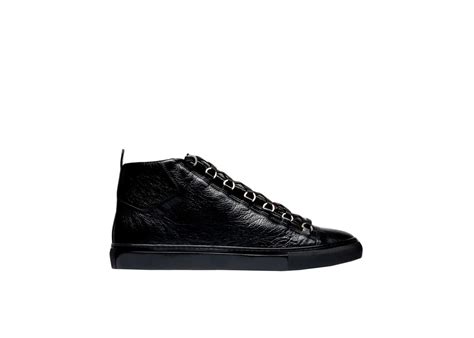 Balenciaga Arena High Black Leather - TimeToCop