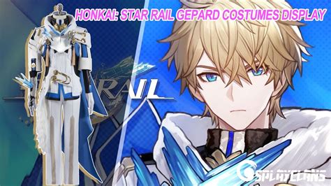 Honkai: Star Rail Gepard Landau Cosplay Costumes Display - YouTube