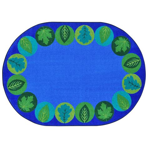 Lively Leaves Classroom Rugs | SCHOOLSin