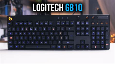 Logitech G810 Keyboard Review - Is the ROMER-G Switch For You? - YouTube