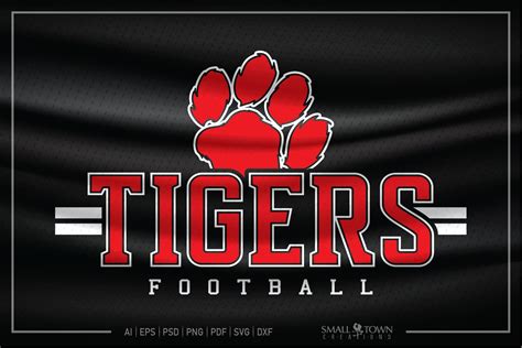 Tiger SVG, Football SVG, Tiger Football, Football, Team (863857) | SVGs ...