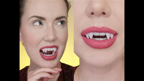 DIY Vampire Fangs - YouTube