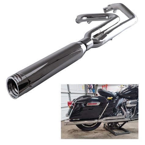 Handmo 2 into 1 Exhaust for Harley Touring 1995-2016 Models, Great ...