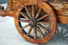 Wooden Cart Wheels Free Stock Photo - Public Domain Pictures