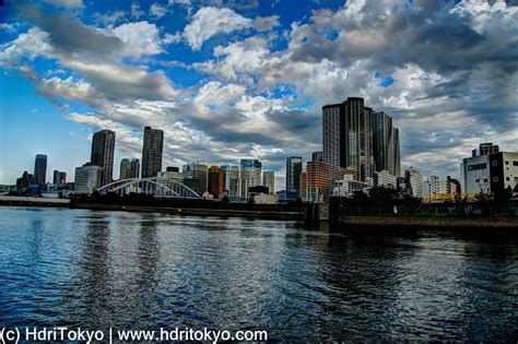 HdriTokyo: River Mouth of Sumida River and Kachidoki District Skyline