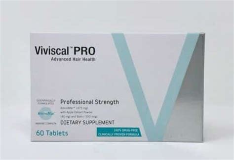 Viviscal Pro Advanced Hair Health Strength Supplement, 60 Tablets | Buy ...