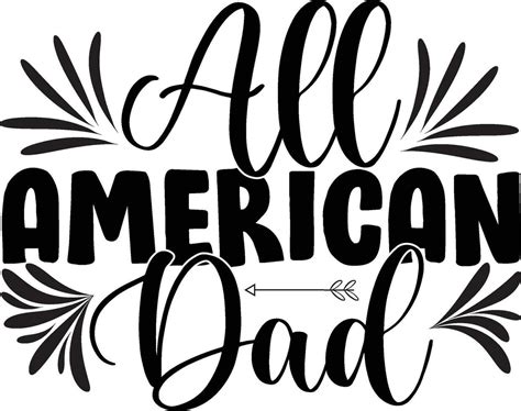 All American Dad vector Design 24705928 Vector Art at Vecteezy