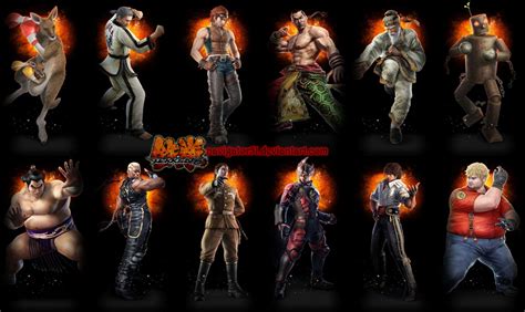 Tekken 6 characters 2 by Navigator51 on DeviantArt