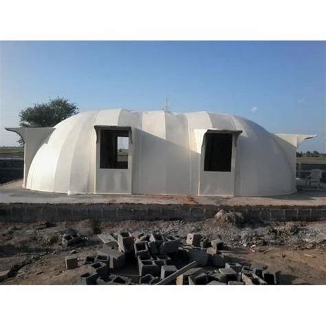 Fiberglass dome house