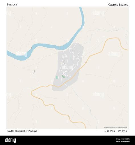 Map of fundao portugal hi-res stock photography and images - Alamy