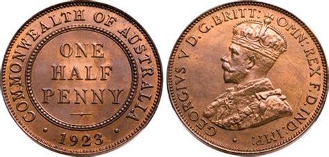 Rare 1923 Australian Half Penny Coin Sells for $500,000 | CoinNews