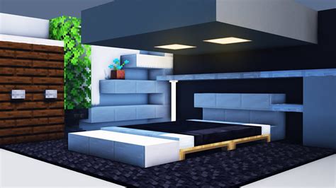 How To Build A Modern Bedroom In Minecraft House Tutorial 5 You