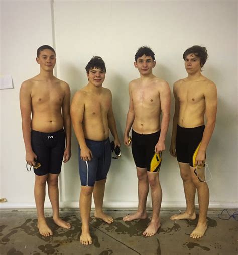 Boys High School Swim Team