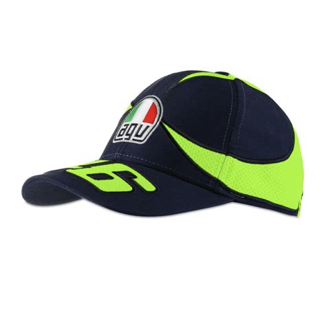 VR46 Valentino Rossi Sun & Moon Helmet Replica Cap 2020 ADULT - Motorsport Merchandise from Le ...