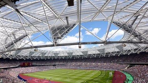 West Ham: London Stadium to get claret pitch surround - BBC Sport