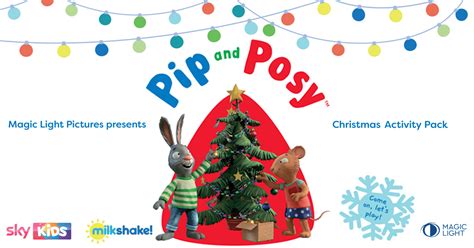 Get into the festive spirit with this Pip & Posy Christmas Activities Pack - UK Mums TV