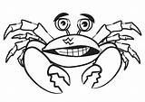 Coloring Page crab  Free Printables Img 30655 sketch template