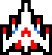 Galaga Ship | Pixel Art Maker