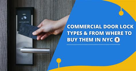 An Expert Guide On Commerical Door Lock Types