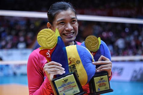 Alyssa Valdez takes home 3rd PVL MVP | Inquirer Sports