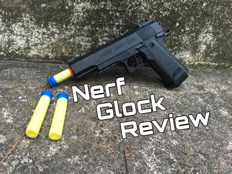 Honest Review: The Nerf...Glock? (Foam Dart Gun)