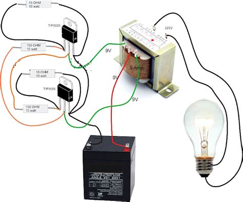 Simple Inverter Circuit Diagram 1000w