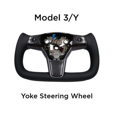 Model 3/Y Yoke Steering Wheel - EVOffer