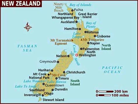 New Zealand Maps | Printable Maps of New Zealand for Download