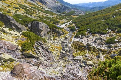 Hiking in High Tatras Mountains Vysoke Tatry, Slovakia Stock Photo - Image of path, grass: 129482502