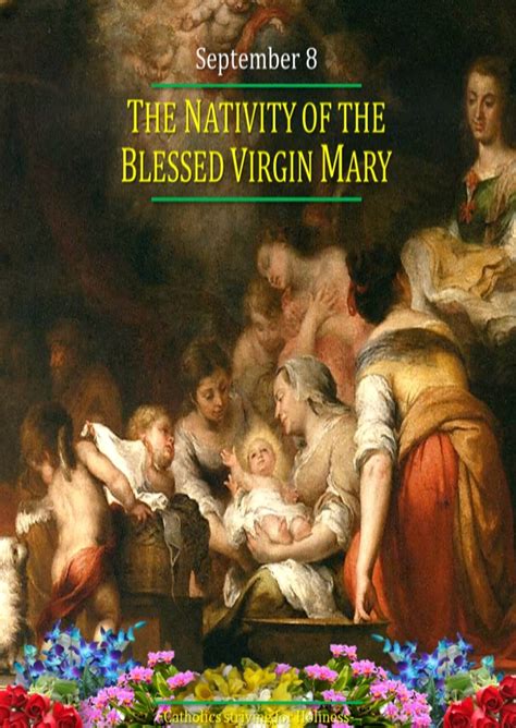 THE NATIVITY OF THE BLESSED VIRGIN MARY - 8th SEPTEMBER - Prayers and ...