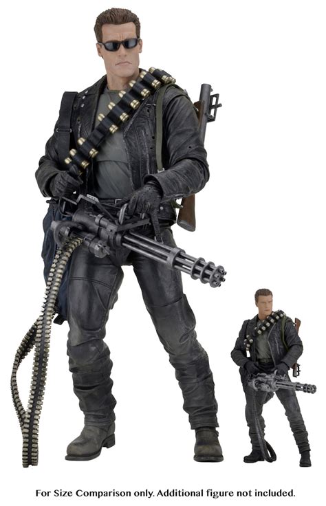 Terminator 2: Judgment Day NECA T-800 1/4 Scale Action Figure ...