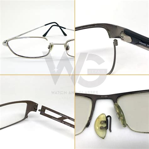 MG1 Glasses Hinge Repair - Barrel & Pad Arms Welding - WGR