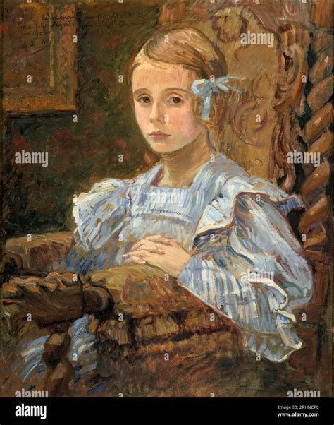Portrait of the artist's daughter. Museum: Musée d'Orsay, Paris. Author: Monfreid, George-Daniel ...