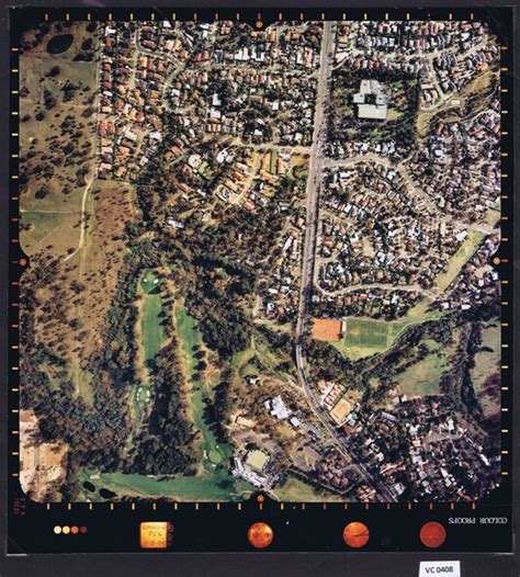 Photograph - Aerial Photograph, Heidelberg Golf Course 2000, 01/05/1980