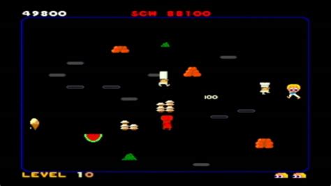 FOOD FIGHT - Classic ATARI Arcade Game - YouTube