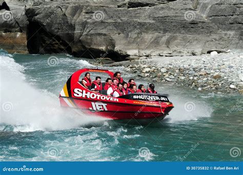 Jet Boat in Queenstown New Zealand Editorial Photography - Image of adventure, splash: 30735832