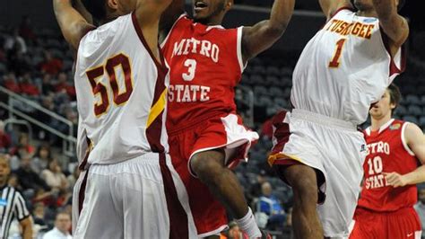 NCAA Division II men’s basketball tournament — Metro State 106, Tuskegee 87: Golden Tigers’ run ends