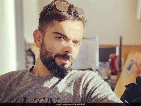 Virat Kohli Beard Style Image