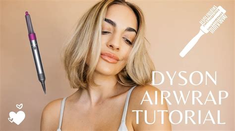 Dyson Airwrap Tutorial Review for Short Hair | Love, Olia - YouTube