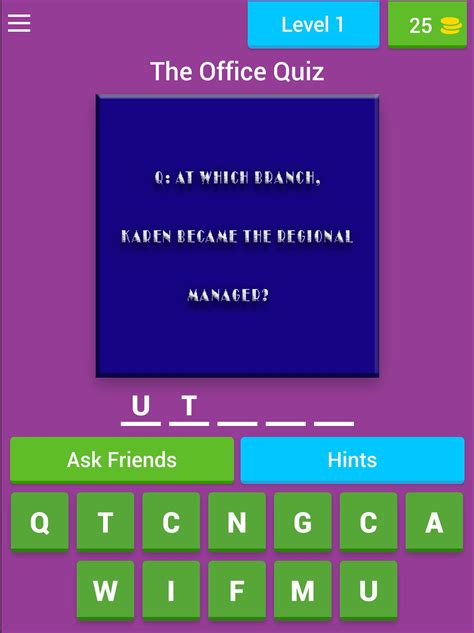 Descarga de APK de The Office Trivia Free Quiz Game Questions Answers ...