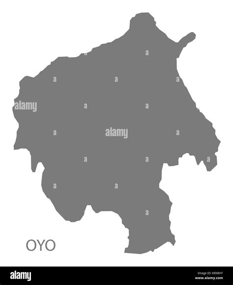 Map of oyo state hi-res stock photography and images - Alamy