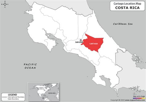 Where is Cartago Located in Costa Rica? | Cartago Location Map in the Costa Rica