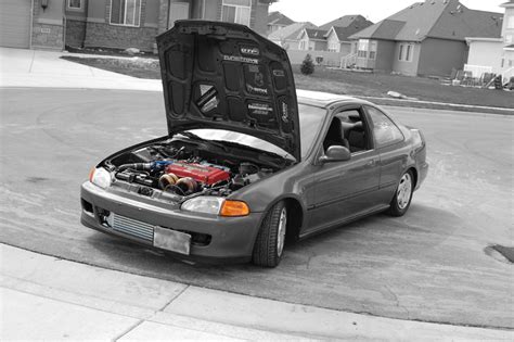 Turbo GSR sleeper civic - YouTube