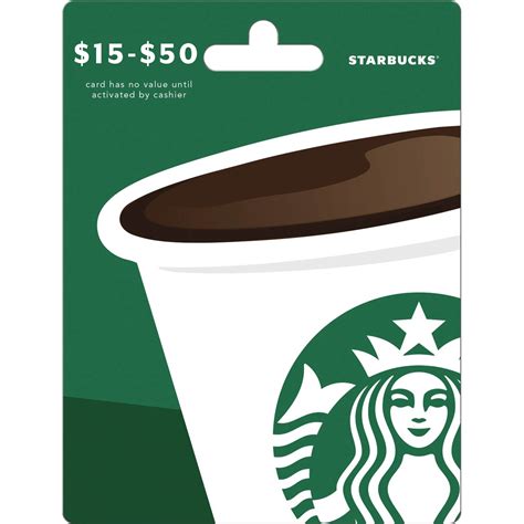 Starbucks Gift Card $15 - 50 - Thank You Reward for Our Client