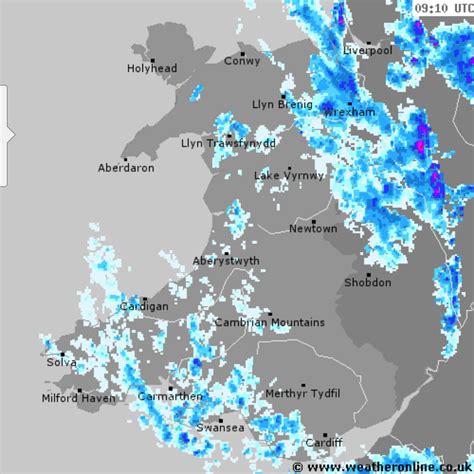 Weather Radar - Mid Wales - Home