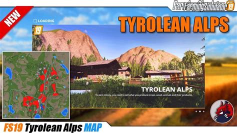 Tyrolean Alps Map v1.2 by Suedtirolerbauer for FS19 | Alps, Forest road, Farming simulator