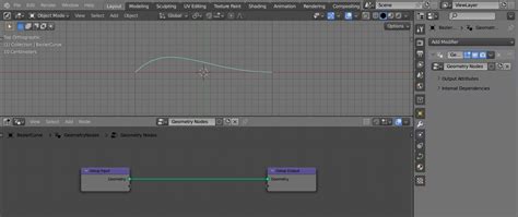 Filling a curve with random size objects on Blender Geometry Nodes